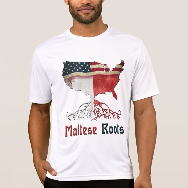 American Maltese Roots T-Shirt (Vorderseite)