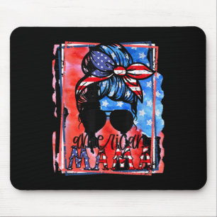 American Mama - Amerikanische Unabhängigkeitstag - Mousepad