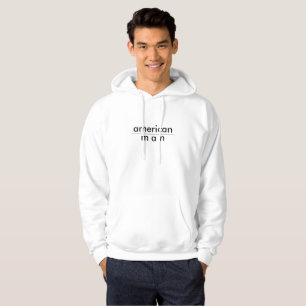 American Man Hooded Sweatshirt