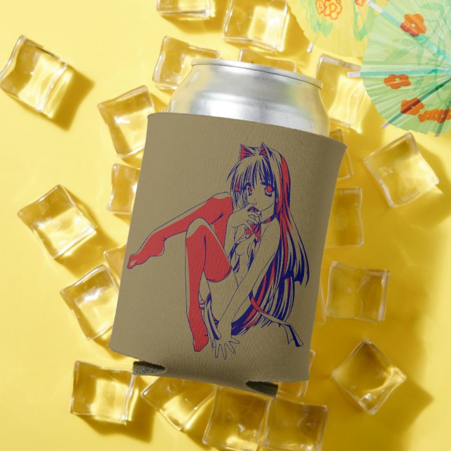 American Manga Neko Catgirl Kawaii Anime Dosenkühler (In Situ Sommer)