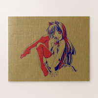 American Manga Neko Catgirl Kawaii Anime