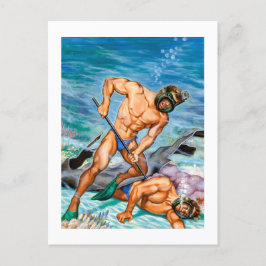 American Manhood (Dezember 1952) Postkarte