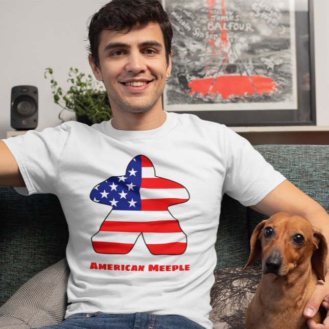 American Meeple Mens Shirt (Von Creator hochgeladen)
