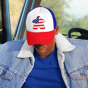 American Meeple Trucker Hat Truckerkappe