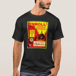 American Merchant Marine - Jetzt anmelden  T-Shirt