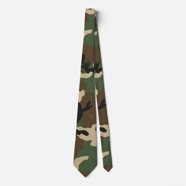 American Military Camouflage Pattern Krawatte (Vorderseite)