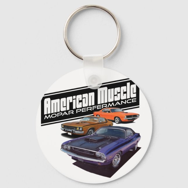 American Mopar Muscle Schlüsselanhänger (Vorderseite)