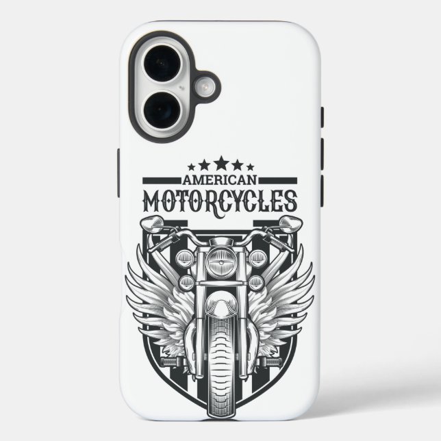 "American Motocycle" - Telefonfälle Case-Mate iPhone Hülle (Rückseite)