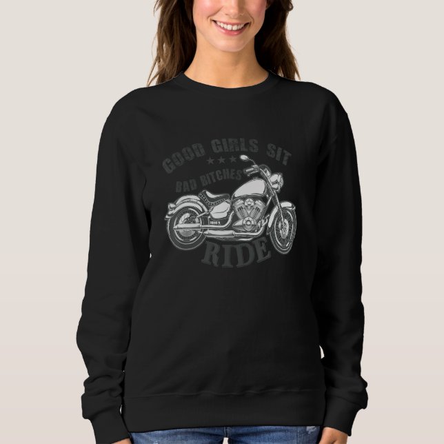 American Motorcycles Custom Chopper Bike Biker Mot Sweatshirt (Vorderseite)
