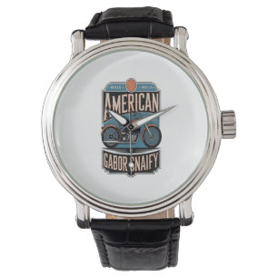 American Motorrad Vintag Armbanduhr