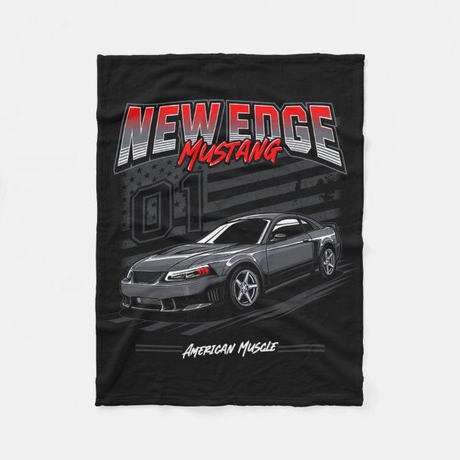 American Muscle Car New Edge Coupe 4.6  Fleecedecke (Vorderseite)