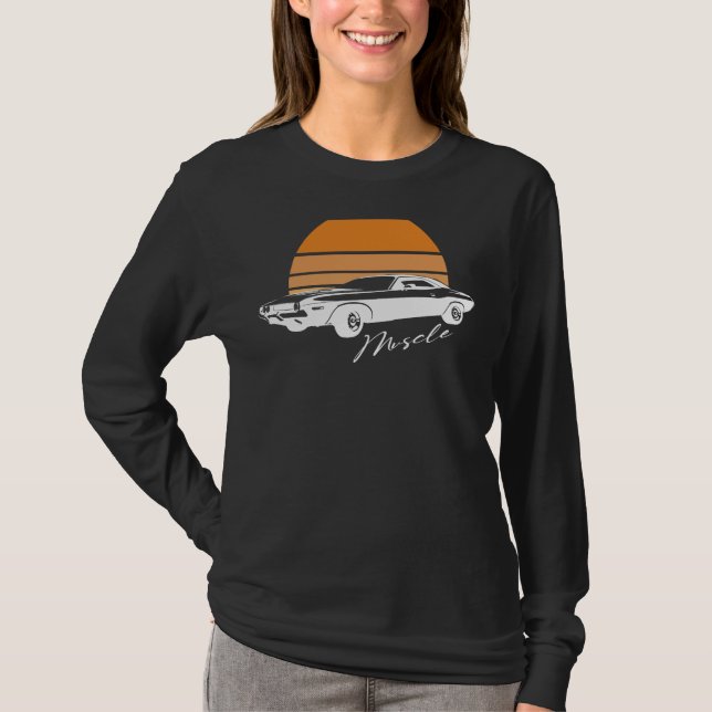 American Muscle Car Shirt – Men Women Adults Kids  (Vorderseite)