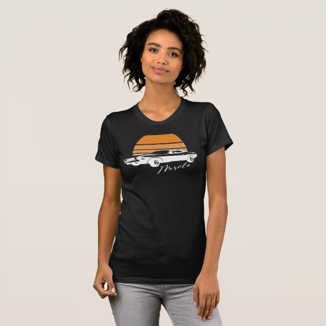 American Muscle Car Shirt – Men Women Adults Kids  (Vorne ganz)