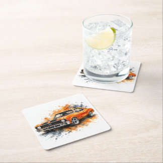 American Muscle Cars Papier Untersetzer