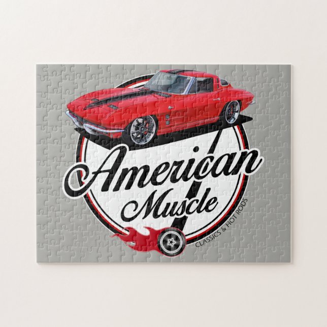 American Muscle Stingray Puzzle (Horizontal)