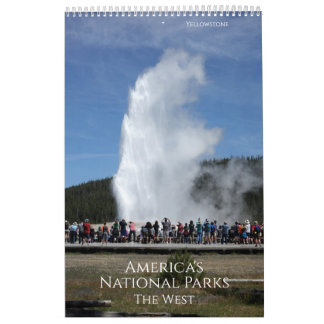 American National Parks The West Kalender