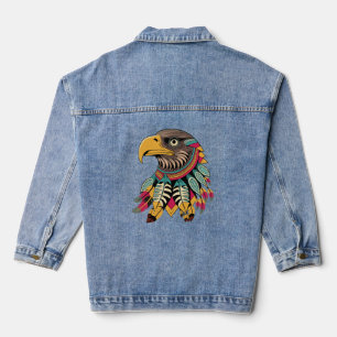 American Native Eagle Jeansjacke