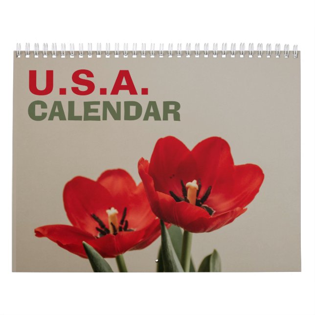 American Nature Wall Calendar with Holidays 2026 Kalender (Titelbild)