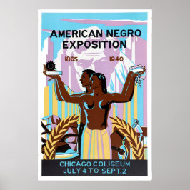 American Negro Exposition, Chicago, Illinois, 1940 Poster