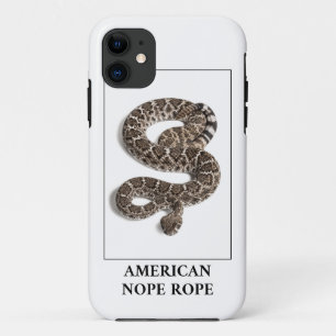 American Nope Rope - Rattlesnake Snake Danger Case-Mate iPhone Hülle
