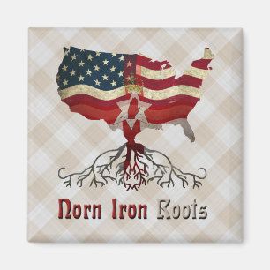 American Northern Irish Roots Magnet