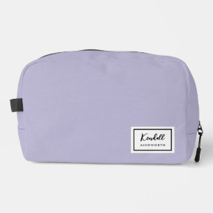 American Nostalgia Classic Simple Minimal Lilac Waschbeutel