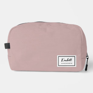 American Nostalgia Classic Simple Minimal Pink Waschbeutel