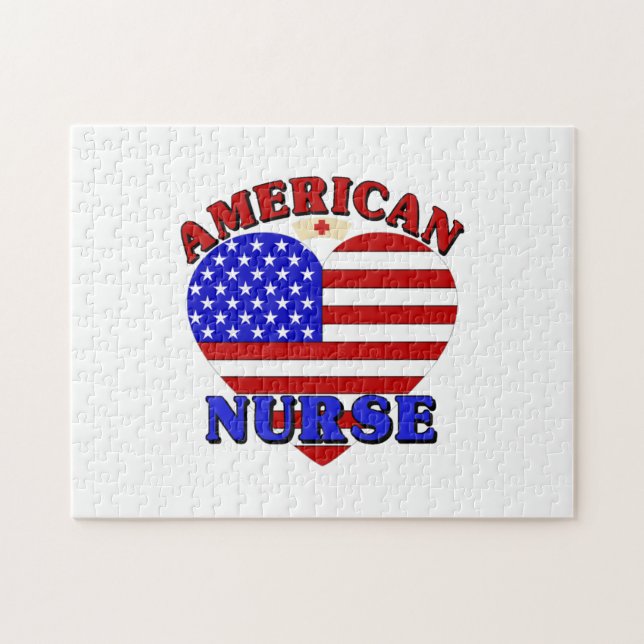 American Nurse Puzzle (Horizontal)
