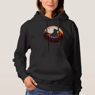 American Old Southern White Bulldog Retro 19 Hoodie