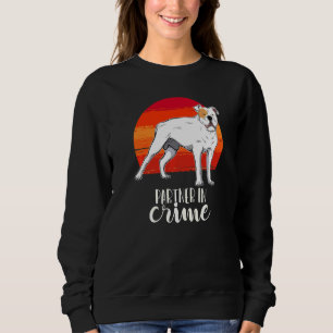 American Old Southern White Bulldog Vintag 10 Sweatshirt