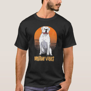 American Old Southern White Bulldog Vintag T-Shirt