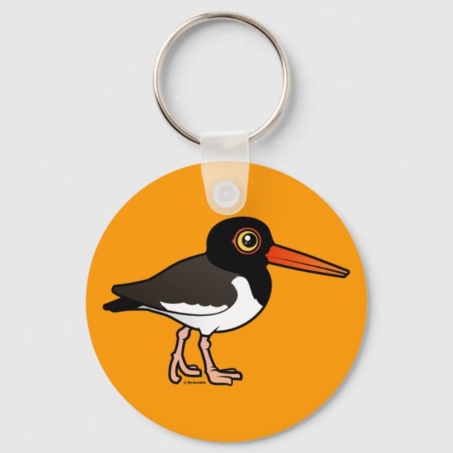 American Oystercatcher Schlüsselanhänger (Vorderseite)