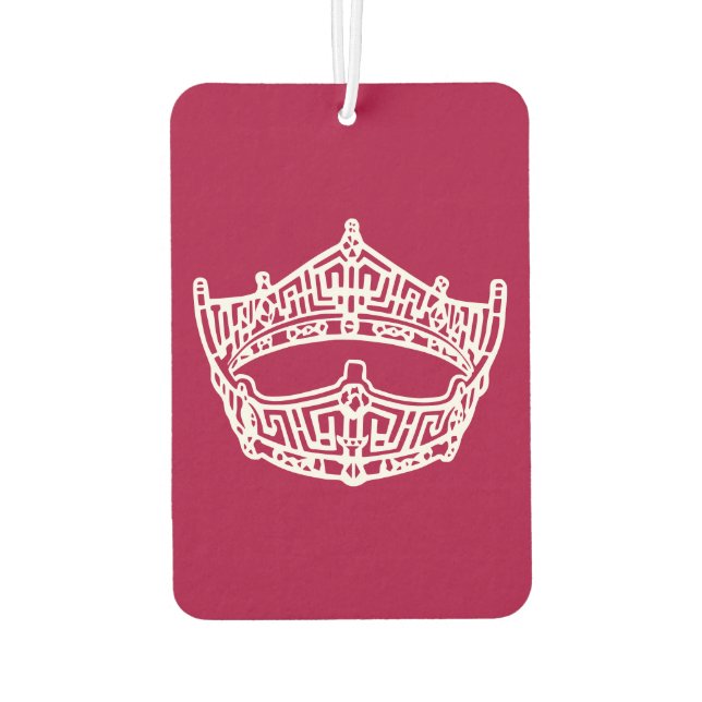 American Pageant Iconic Crown Autolufterfrischer (Rückseite)