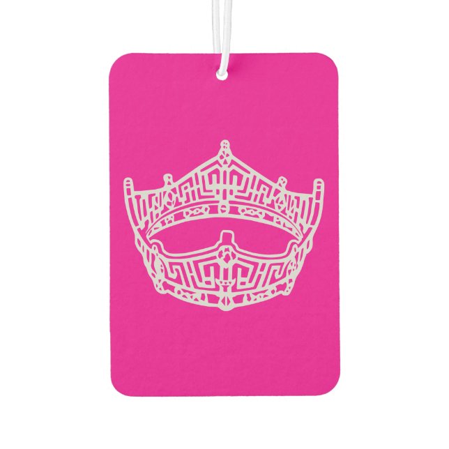 American Pageant Iconic Crown Autolufterfrischer (Rückseite)