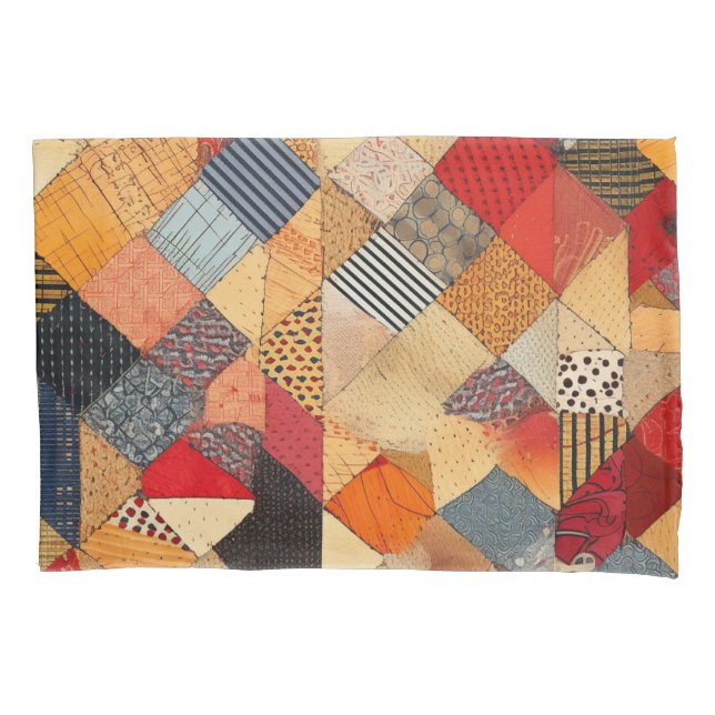 American Patchwork Kissenbezug (Vorderseite)