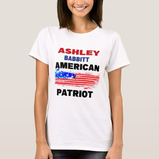American Patriot Ashley Babbitt T-Shirt (Vorderseite)