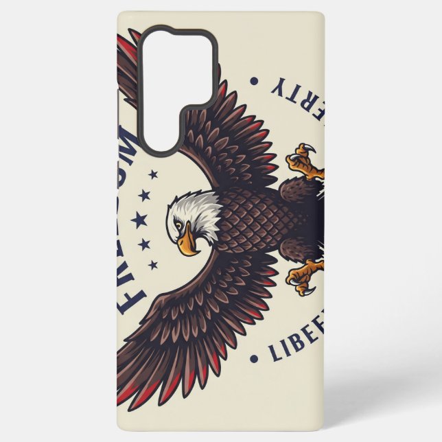 American Patriot Bald Eagle Case für Samsung Galax Samsung Galaxy Hülle (Rückseite)