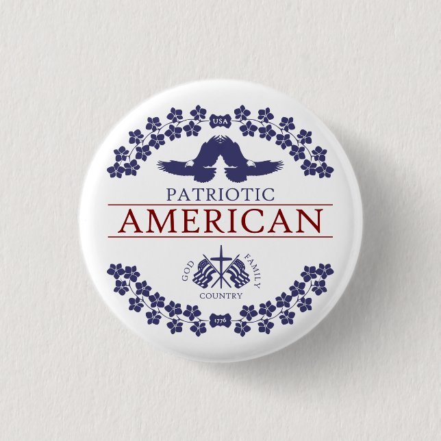 American PATRIOT Button (Vorderseite)