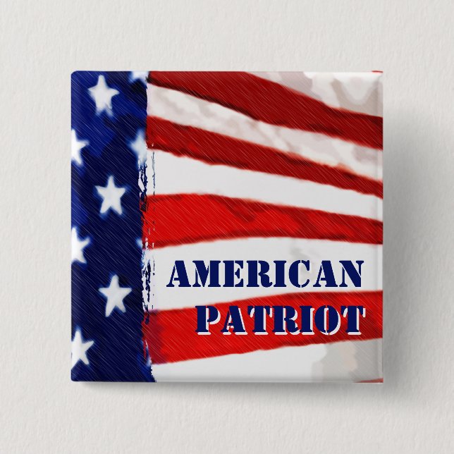 American Patriot Button (Vorderseite)