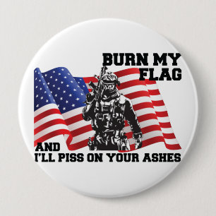 American Patriot Button