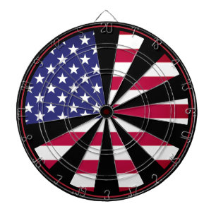 American Patriot Dartboard & Flag USA / Dartspiel Dartscheibe