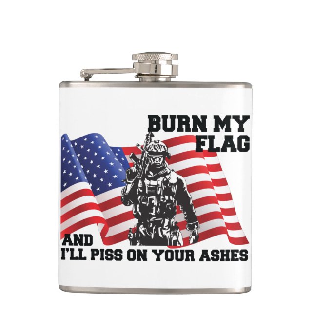 American Patriot Flachmann (Vorderseite)