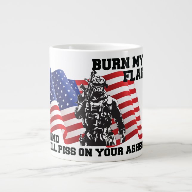 American Patriot Jumbo-Tasse (Vorderseite)