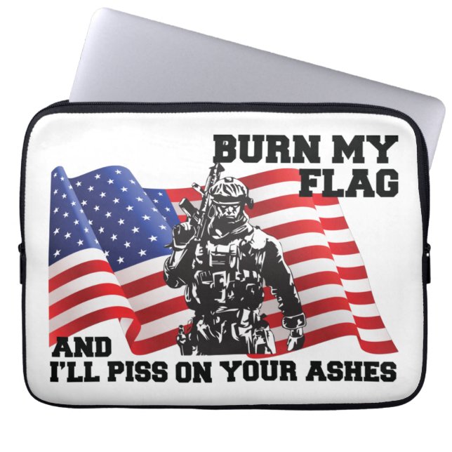 American Patriot Laptopschutzhülle (Vorderseite)
