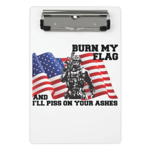 American Patriot Mini Klemmbrett