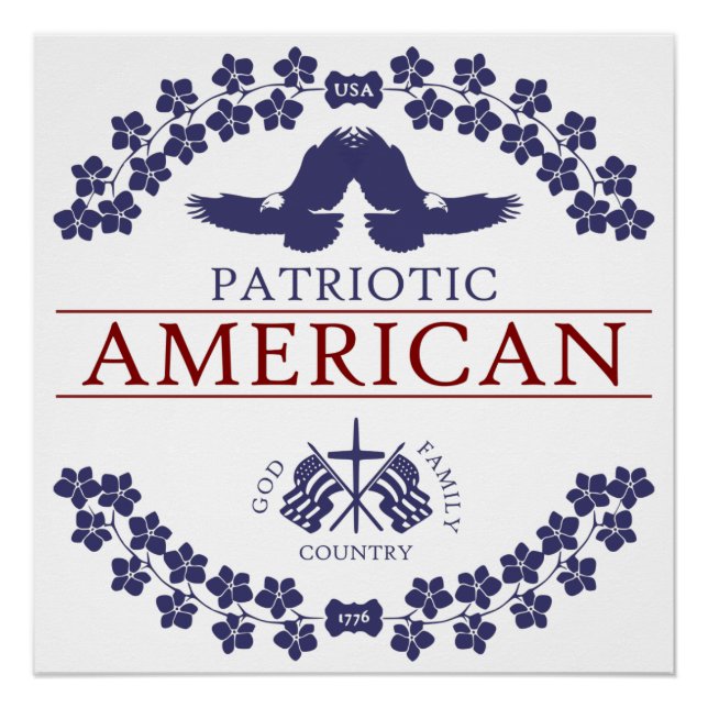 American PATRIOT Poster (Vorderseite)