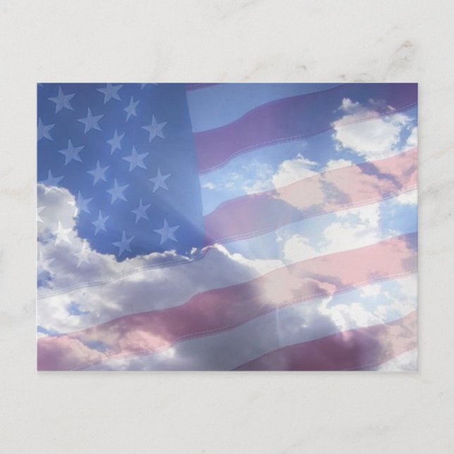 American Patriot Postkarte (Vorderseite)
