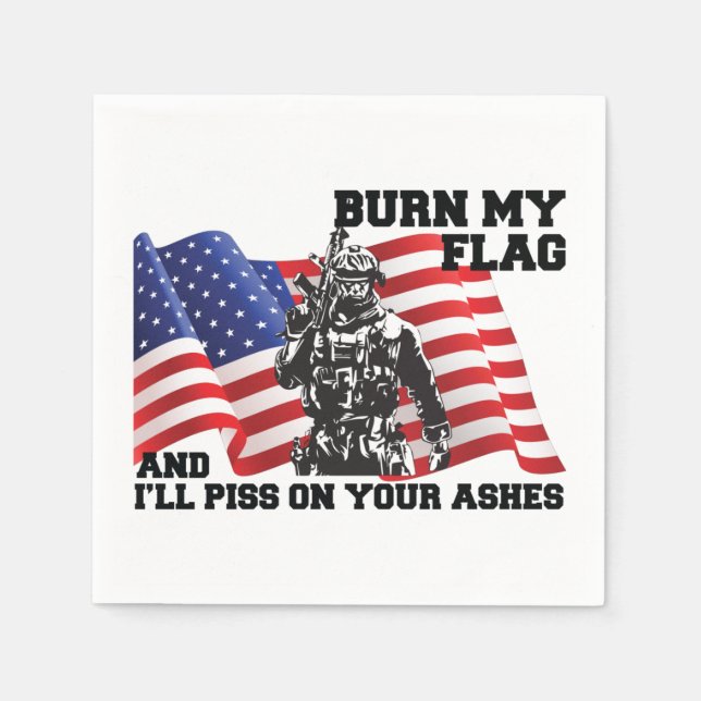 American Patriot Serviette (Vorderseite)