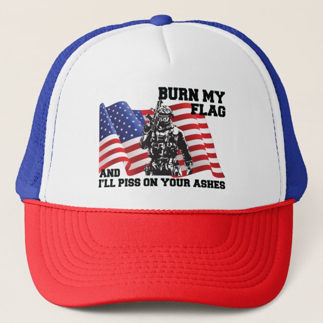 American Patriot Truckerkappe (Vorderseite)