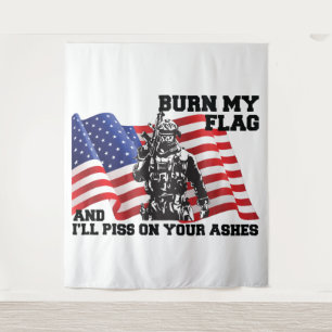 American Patriot Wandteppich